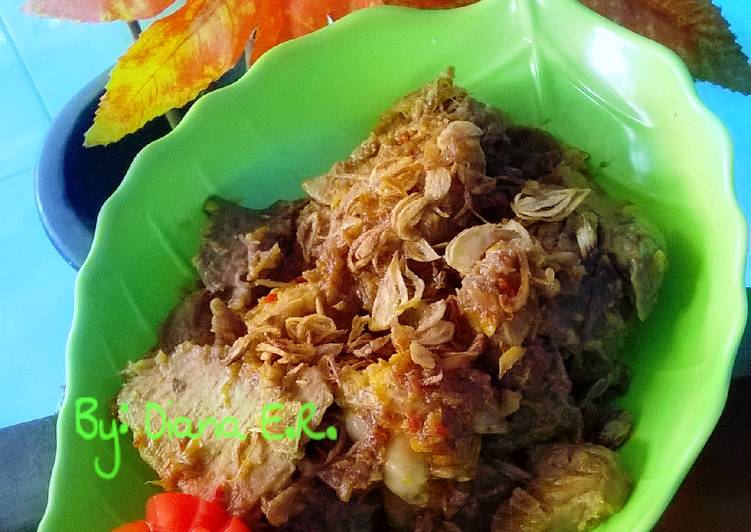 Resep Empal Daging Sapi Empuk Gurih Kiriman dari Diana Endri Rosisca