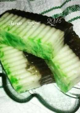 Puding cendol gula merah