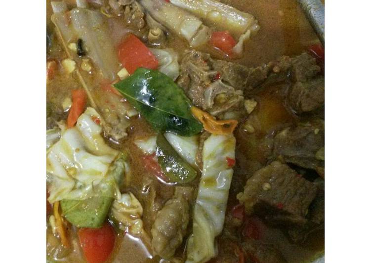 resep masakan Tongseng Kambing