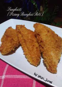 Sangkusti (Pisang Bungkus Roti || #postingrame2_pisang)