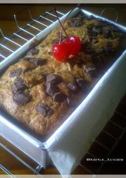 Cake pisang 1 telur, no mixer,,empuk