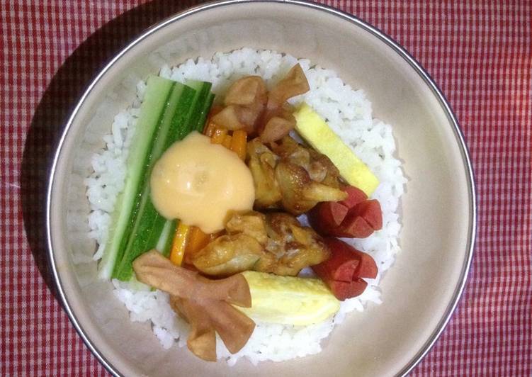 Resep Rice Bowl Sederhana By Ilena Dwika Musyafira