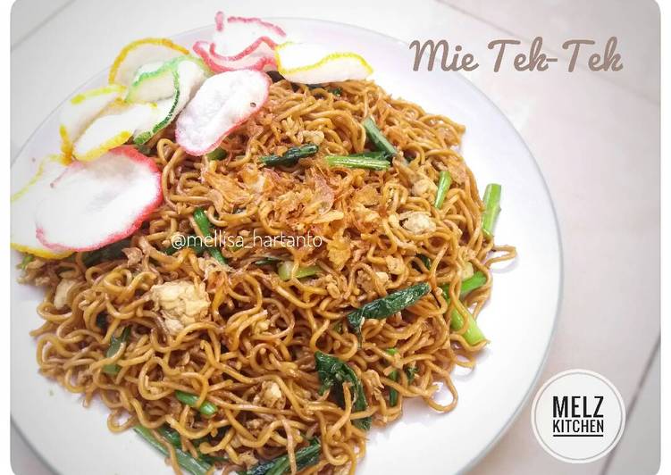 Resep Mie Tek-Tek oleh Melz Kitchen - Cookpad