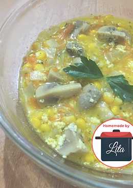 Sup jamur campur jagung wortel #homemadebylita