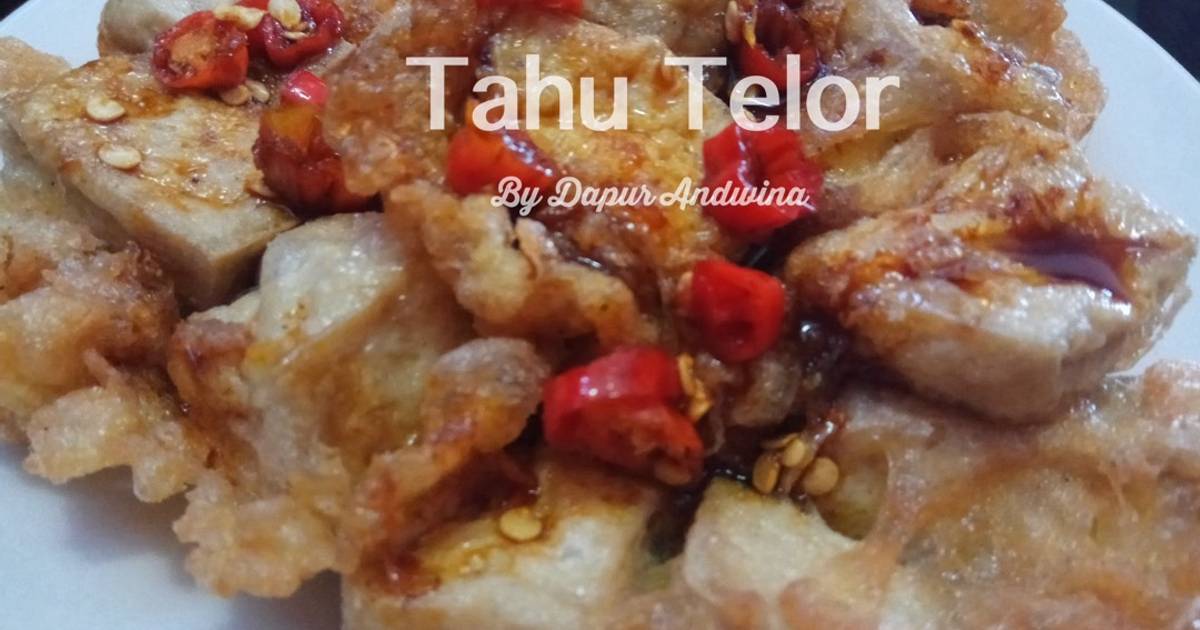 699 iresep tahu telur bumbu kacangi enak dan sederhana Cookpad