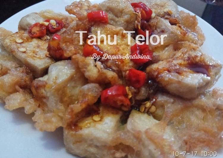 Resep Tahu Telor By Dapur Andwina