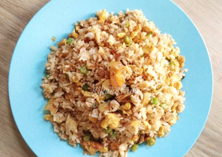 gambar untuk cara membuat Nasi Goreng Ikan Asin ala Xanders Kitchen