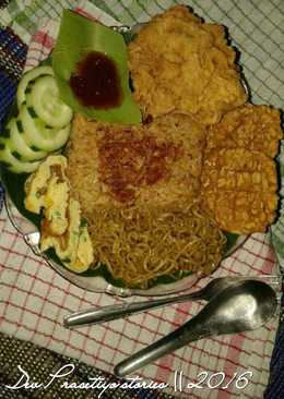 Nasi Bakar Tongkol Jahe Komplit