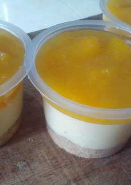 Mango cheesecake ala ala