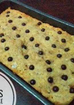 Eggless Banana Cake (tanpa telur, tanpa mixer)