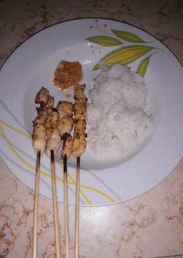 Sate taichan plus sambal endolita