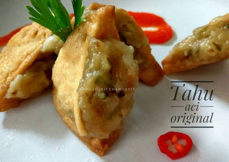 resep TAHU aci original