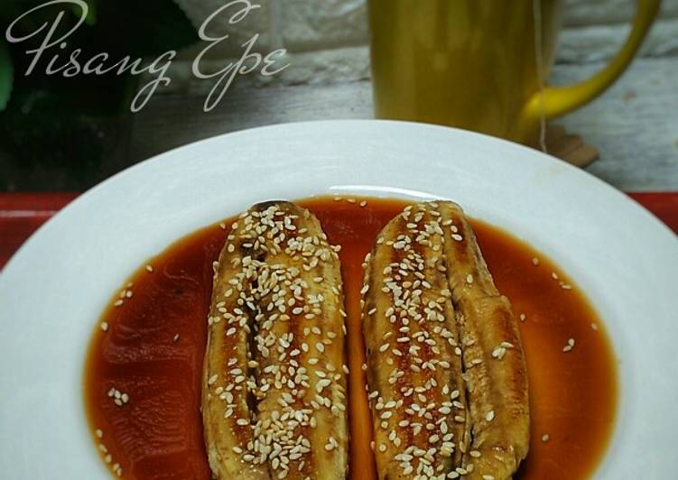 Resep Pisang Epe With Palm Sugar Sauce oleh Dapoer_Ay 