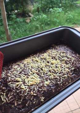 Brownies no mixer no coklat blok