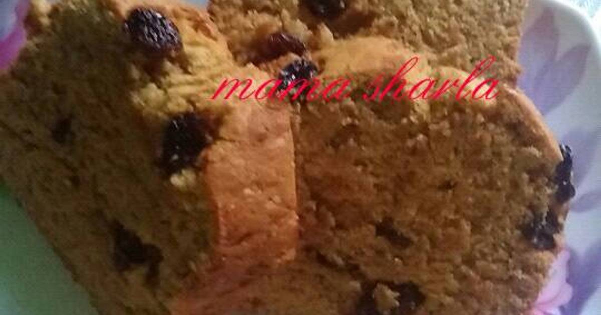Resep cake pisang kismis