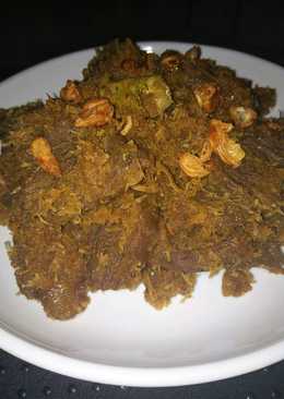 Gepuk Daging Sapi