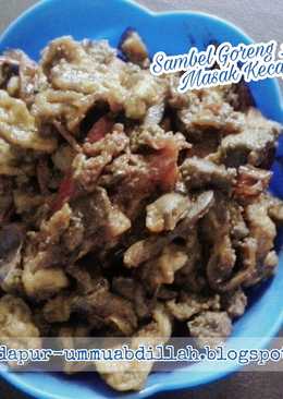 Sambel Goreng Ati Masak Kecap (Resep Bima)