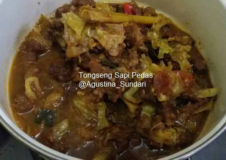 cara membuat 11. Tongseng Sapi Pedas