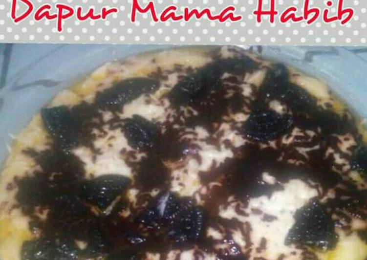 gambar untuk cara membuat Sari Roti Kukus Meises Oreo