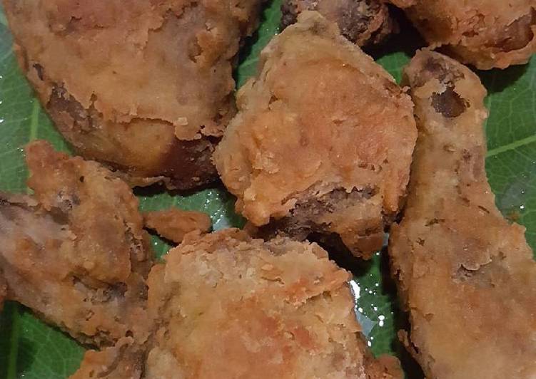 gambar untuk resep makanan Ayam goreng tepung (ala KFC)