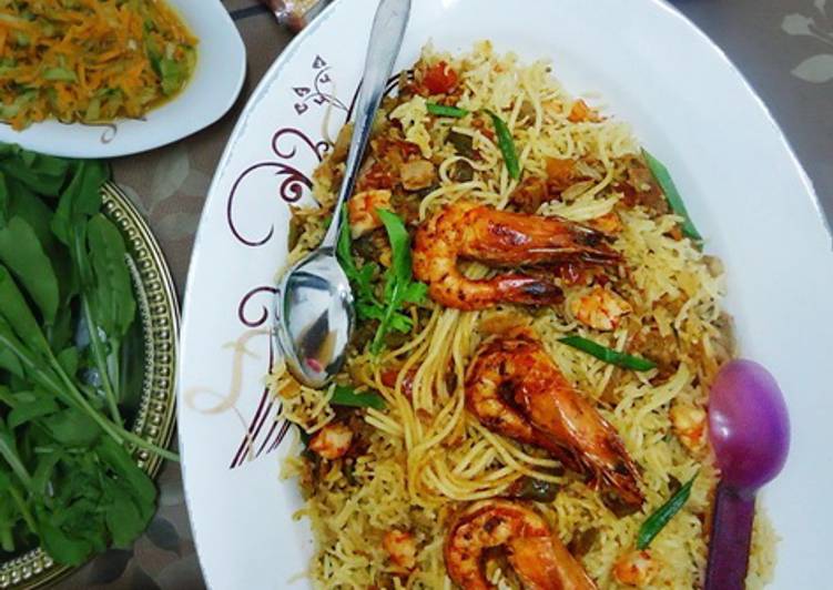 Resep Nasi KABSAH #2 Seafood Arabian