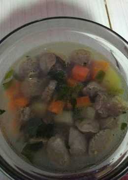 Sop daging with bakso