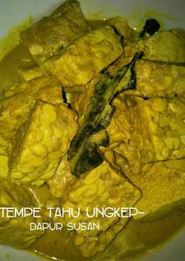 Tempe tahu ungkep ala dapur susan