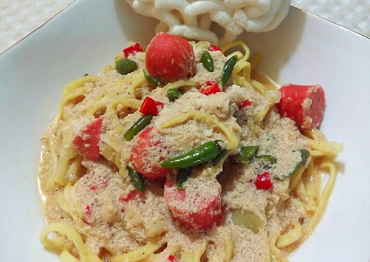 Resep Mie Becek Kiriman dari Nadia Febriandini