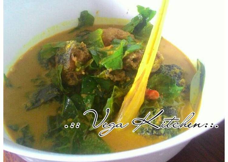 resep lengkap untuk Mangut lele daun melinjo