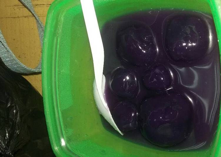 gambar untuk cara membuat Candil ubi ungu