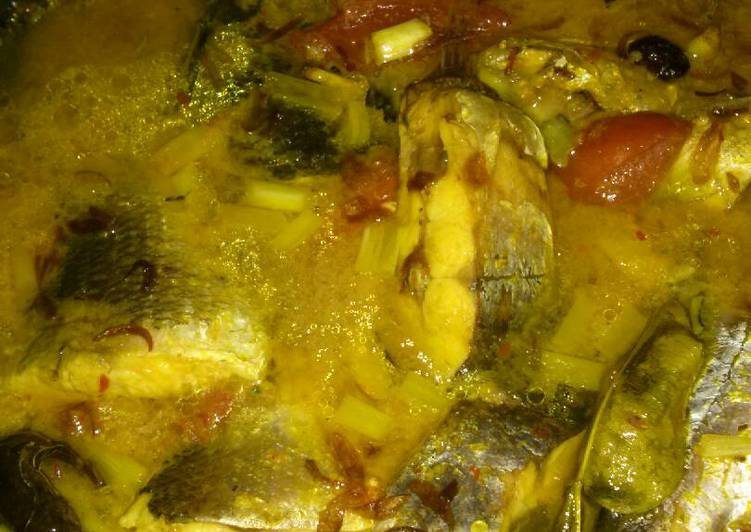 resep masakan Patin kuah asem (gombyang)