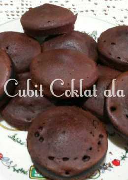 Kue cubit coklat ala cake