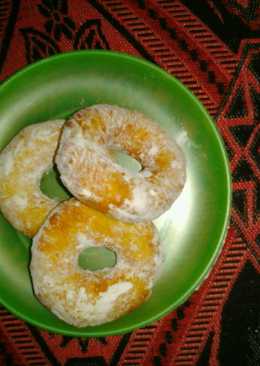 Donat salju simple