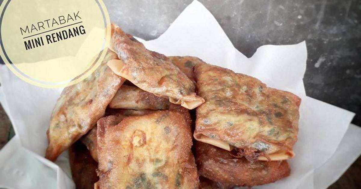 Resep Martabak  Mini Rendang oleh widya may Cookpad