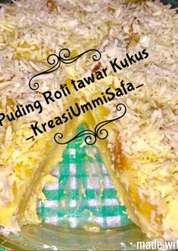 Puding Roti Tawar Kukus