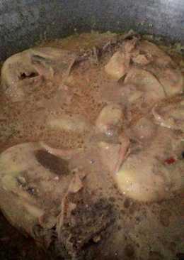 Ayam panggang bumbu opor
