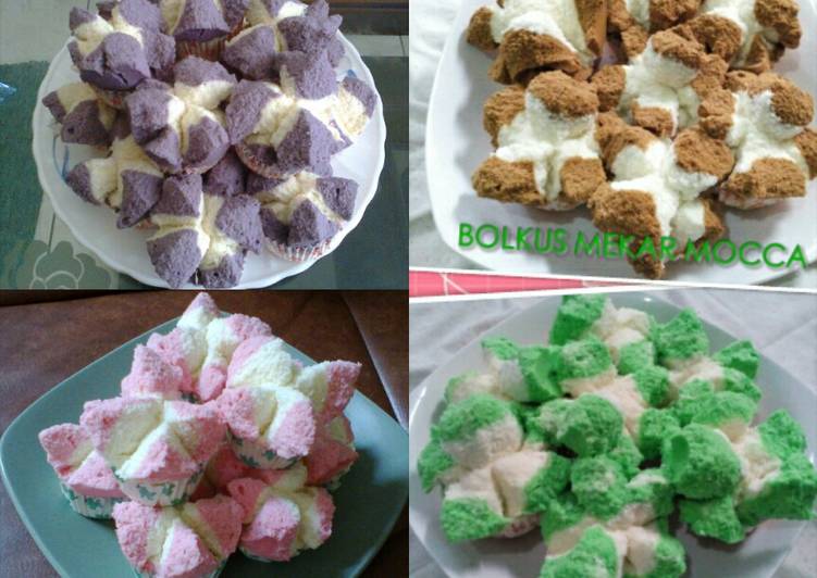 gambar untuk resep makanan Bolu kukus mekar