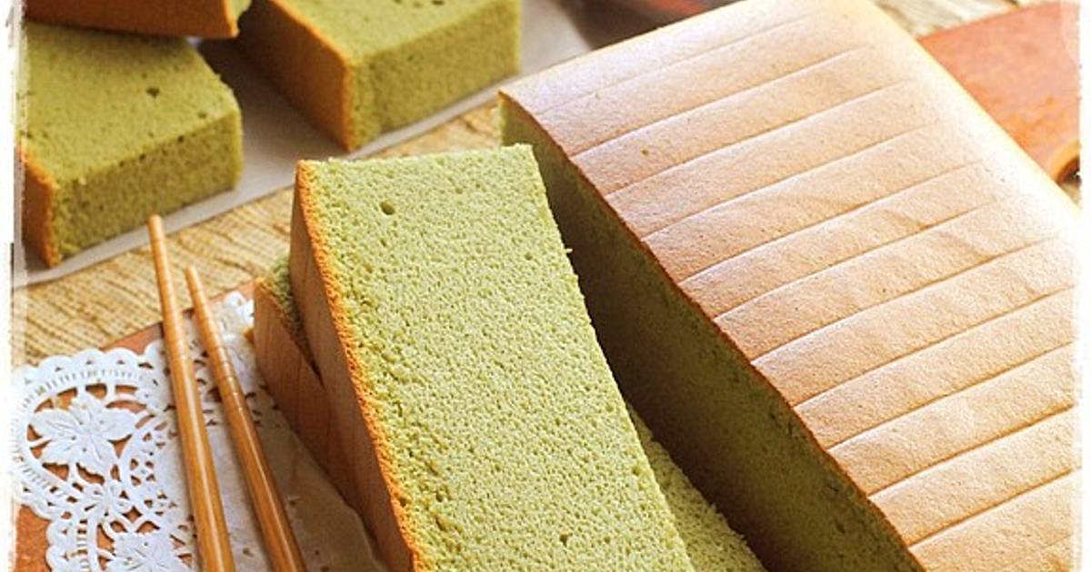  Resep  Ogura Cake Green  Tea  Selembut Kapas oleh Tintin  