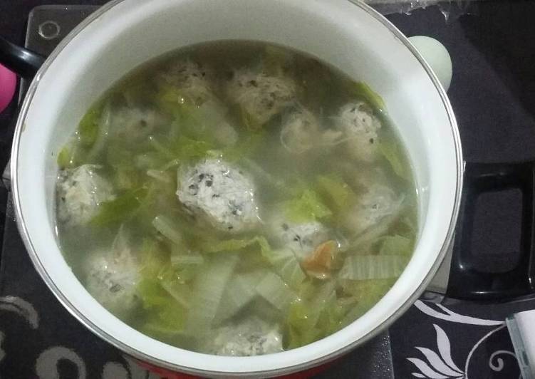 resep makanan Sup Lohoa Sawi Putih