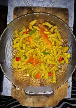 Usus ayam ala warteg