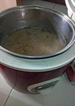 Kacang ijo rice cooker