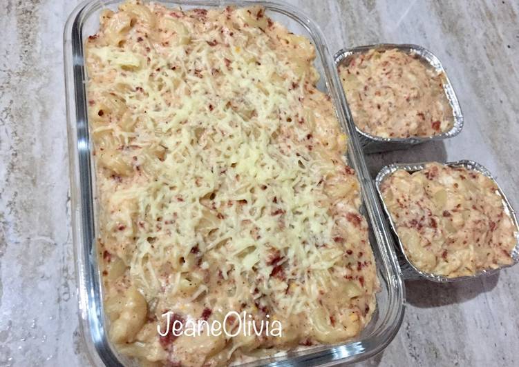 cara membuat Macaroni Schotel Kukus