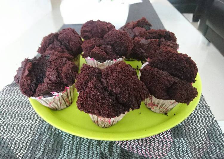 gambar untuk cara membuat Brownies Mekar Tepung Beras (Eggless)