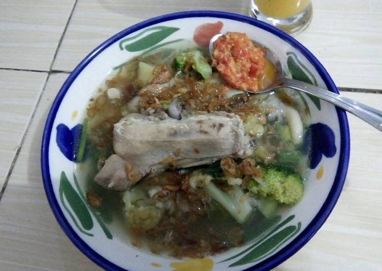 cara membuat Sop Ayam Campur2 ala Mami Nayya