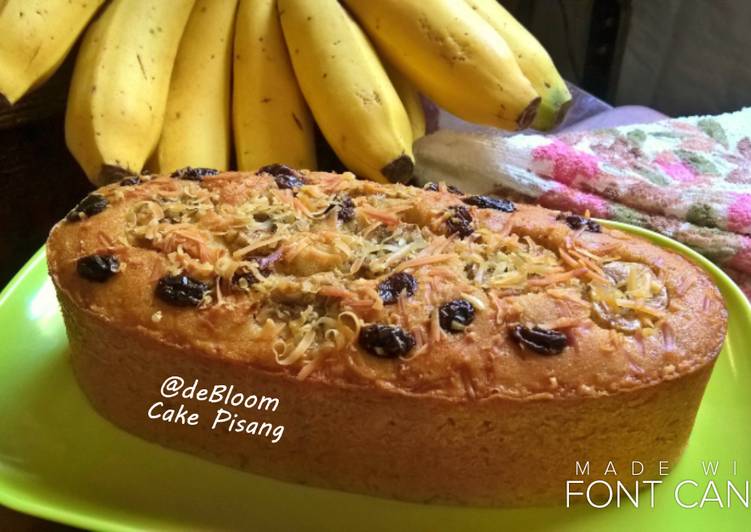 Resep 214. Cake Pisang By JE deBloom