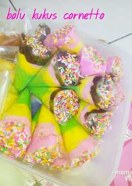 Bolu kukus cornetto#pekaninspirasi#bikinramadanberkesan