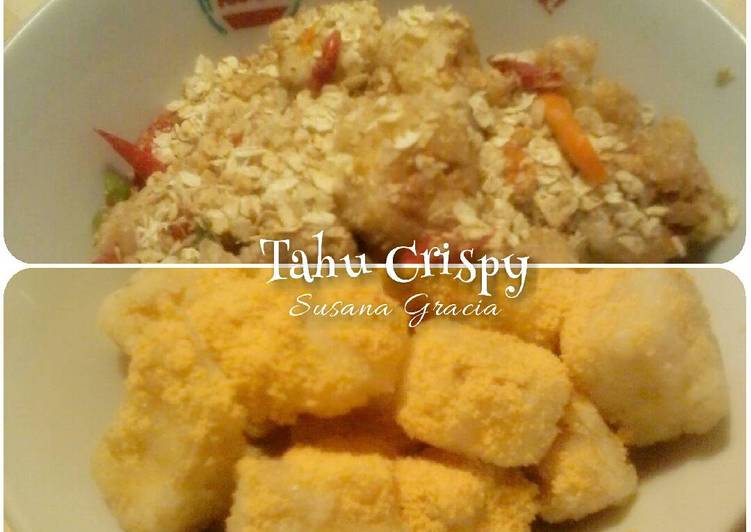 resep lengkap untuk Tahu Crispy