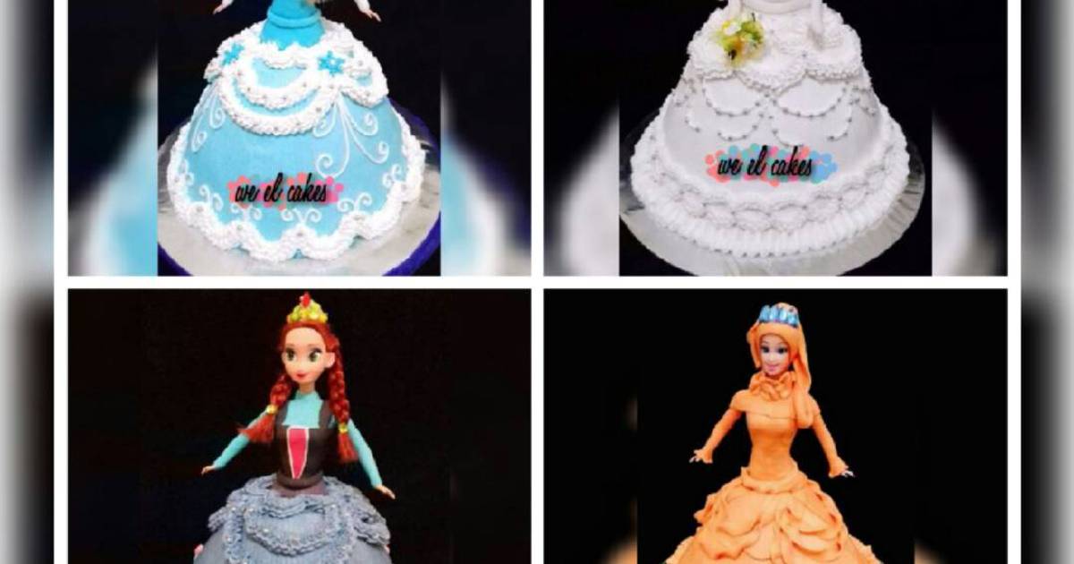 Resep Dolls based sponge cake