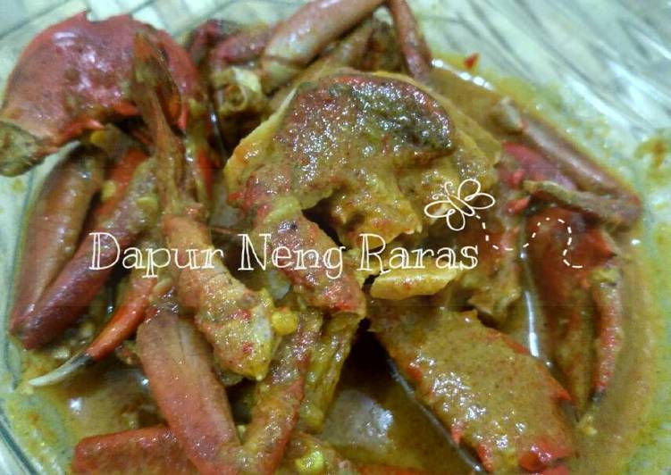 resep lengkap untuk Kepiting Santen Pedes