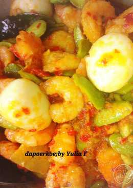 Sambel Goreng Udang mix Pete